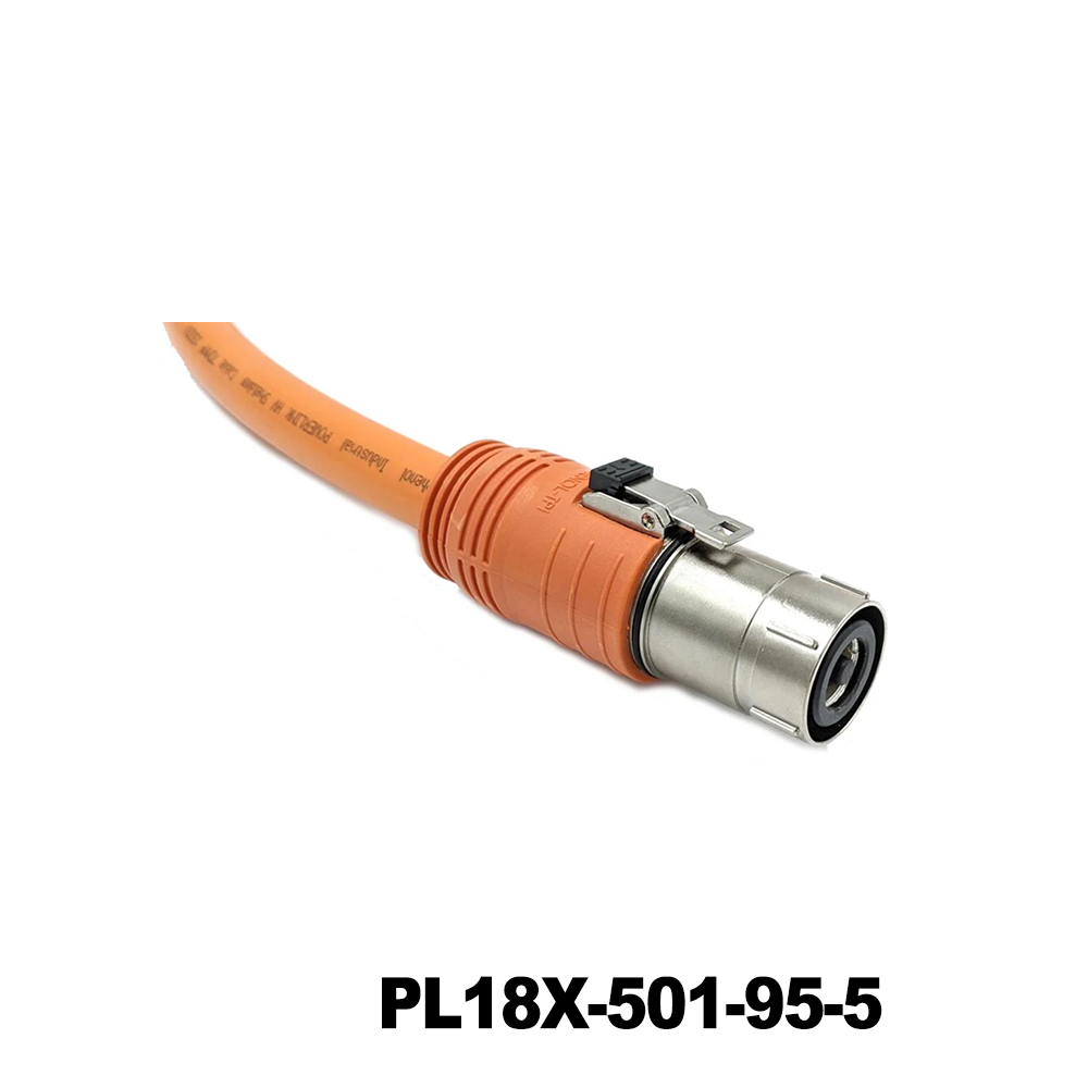 Amphenol Technical Products PL18X-501-95-5 EV Connectors 14MM POWERLOK SINGLE WAY PLUG STRAIGHT FOR 95MM X KEY WITH HVIL