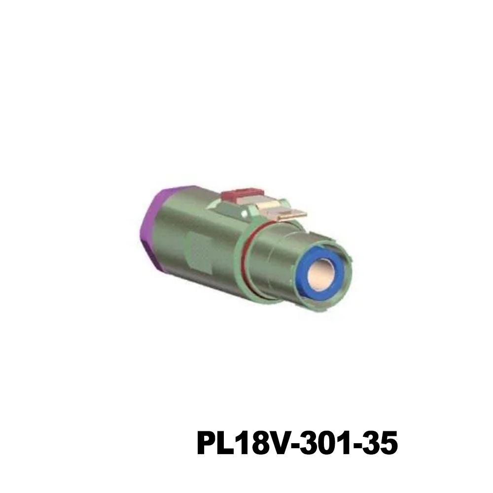 Amphenol Technical Products PL18V-301-35 EV Connectors 10MM 1 WAY PLG STRT FOR 35MM2 VKEY