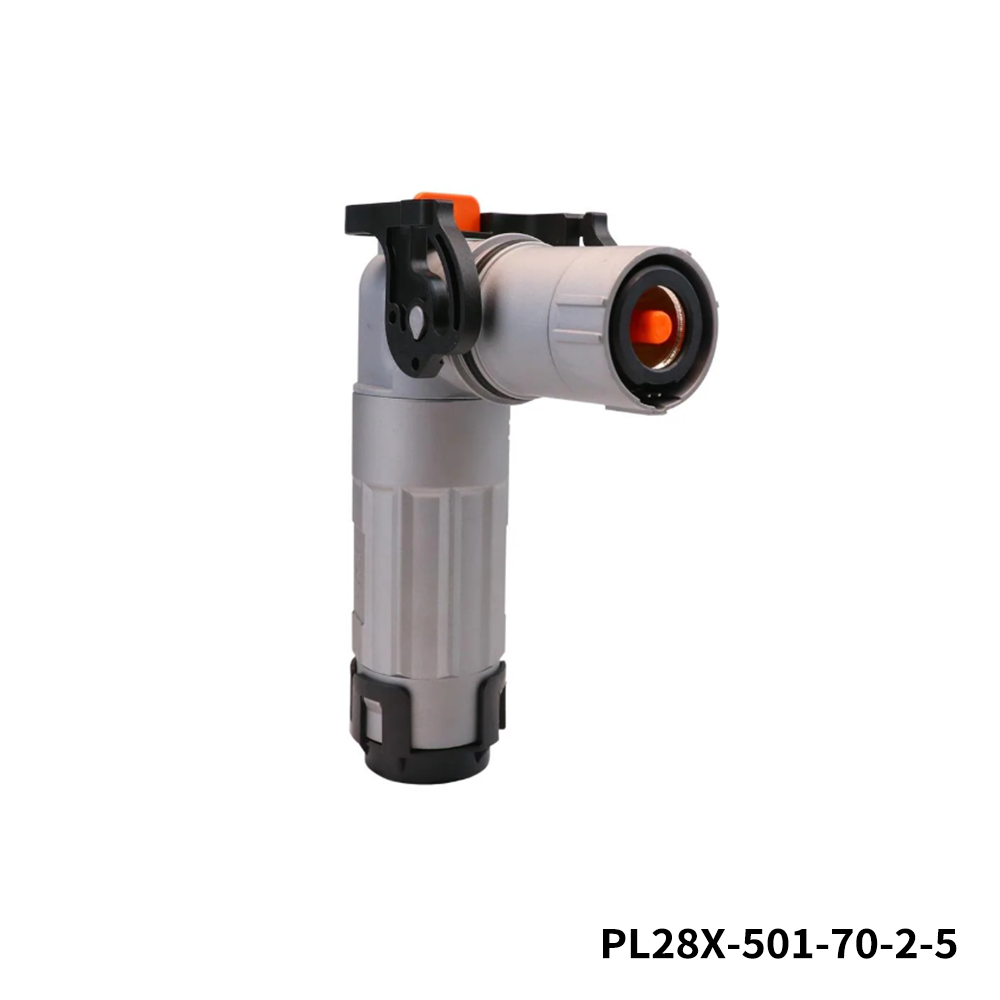 Amphenol Technical Products PL28X-501-70-2-5 EV Connectors POWERLOK 14MM G2 1POS 90D PLUG