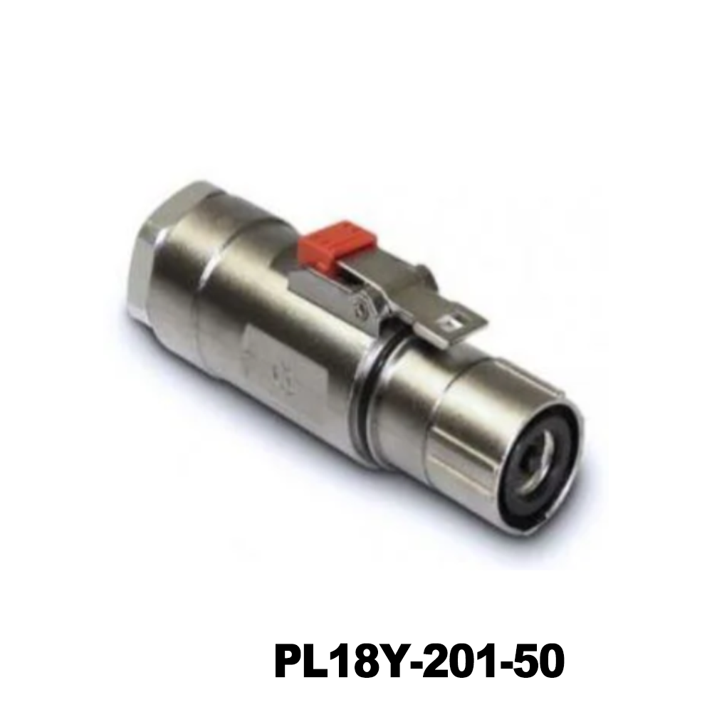 Amphenol Technical Products PL18Y-201-50 EV Connectors 8.0 MM POWERLOK SINGLE WAY PLUG STRAIGHT FOR 50MM Y KEY WITH HVIL