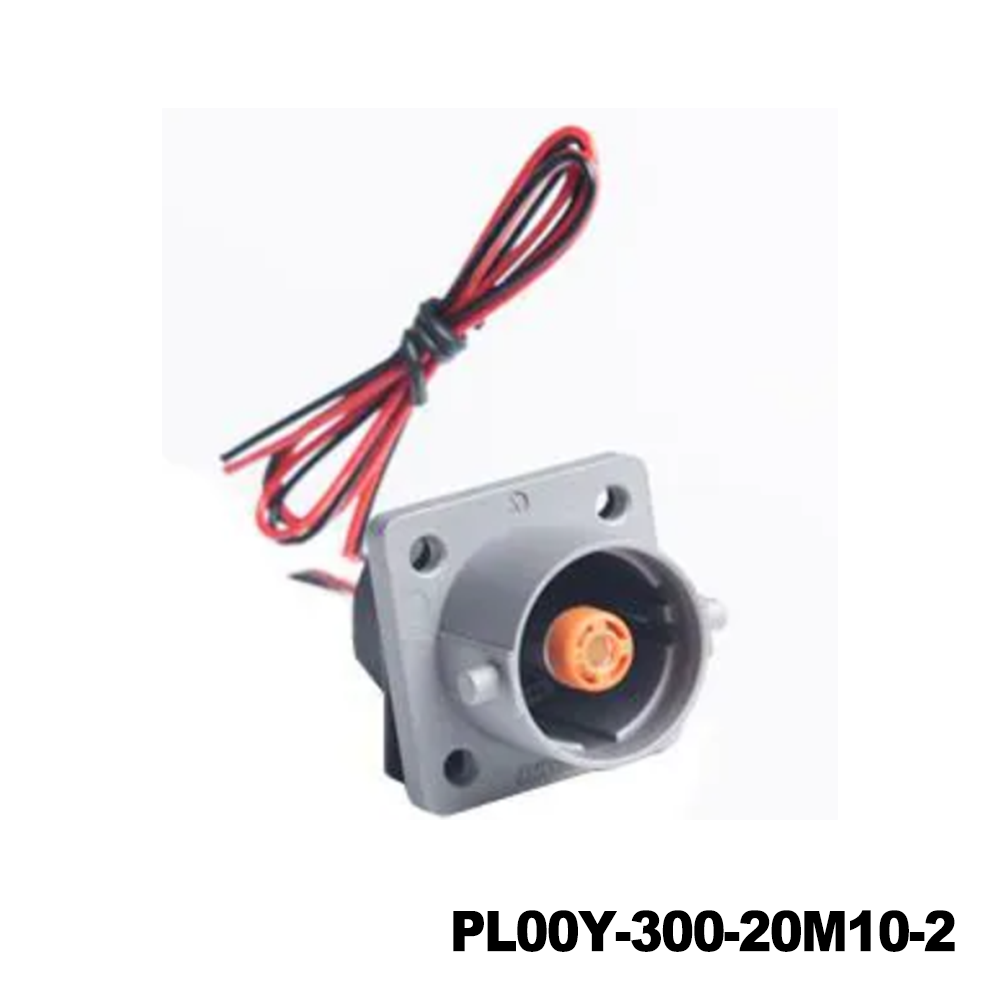Amphenol Technical Products PL00Y-300-20M10-2 EV Connectors POWERLOK 10MM G2 1POS RCPT FLA