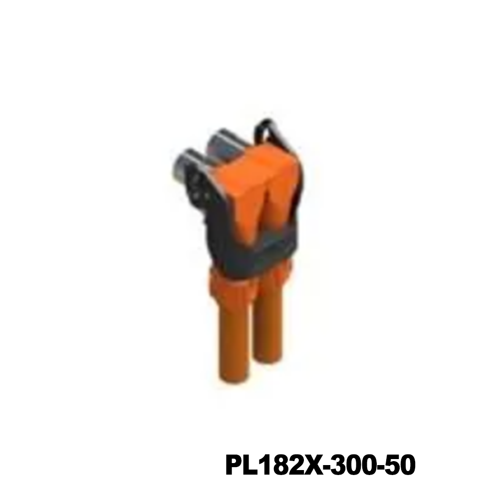 Amphenol Technical Products PL182X-300-50 EV Connectors 10MM POWERLOK 2 WAY PLUG STRAIGHT FOR 50MM X KEY WITHOUT HVIL