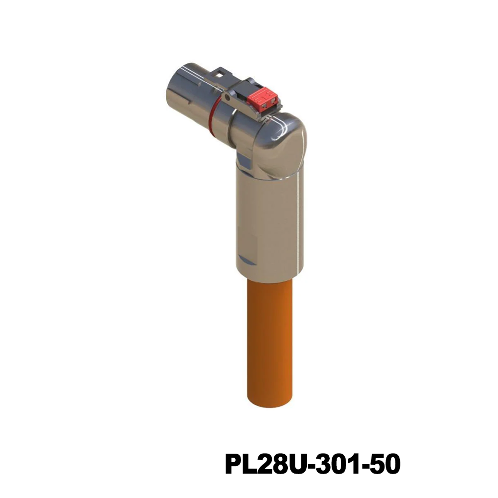 Amphenol Technical Products PL28U-301-50 EV Connectors 10MM SNG WAY PLG R/A FOR 50MM2 U KEY