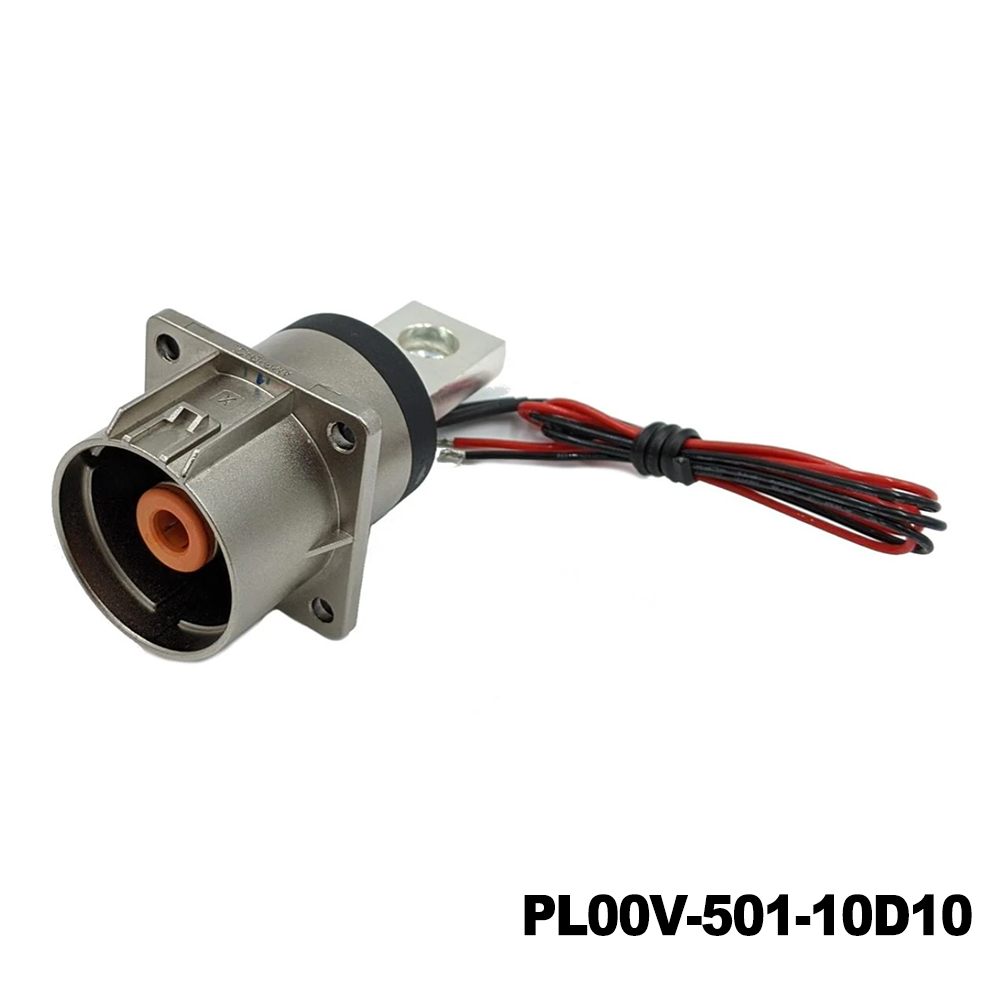 Amphenol Technical Products PL00V-501-10D10 EV Connectors 14MM SNG WY RCP V KY D10 BSUBAR HOLE