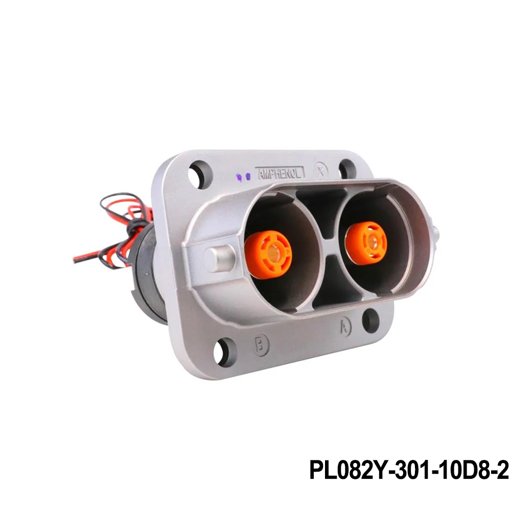 Amphenol Technical Products PL082Y-301-10D8-2 EV Connectors PL 10MM G2 2POS RCPT FL BB D8
