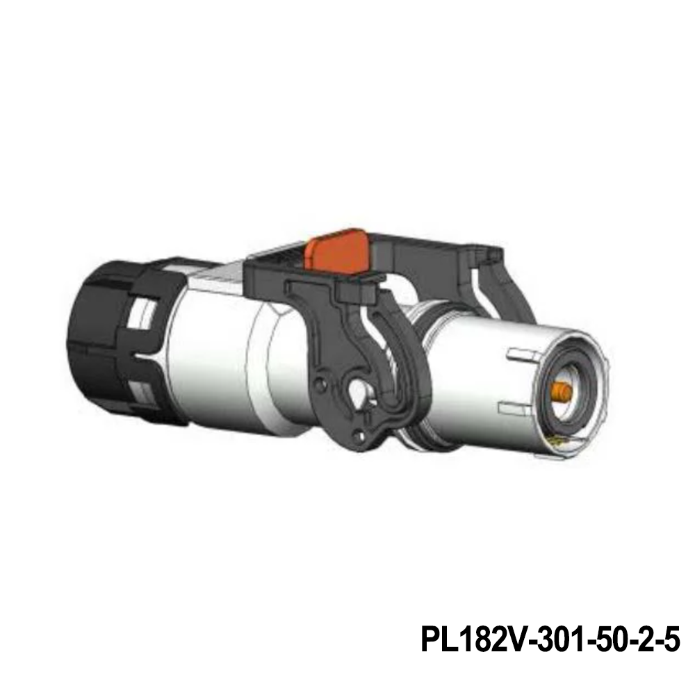 Amphenol Technical Products PL182V-301-50-2-5 EV Connectors POWERLOK 10MM G2 2POS STRAIGHT