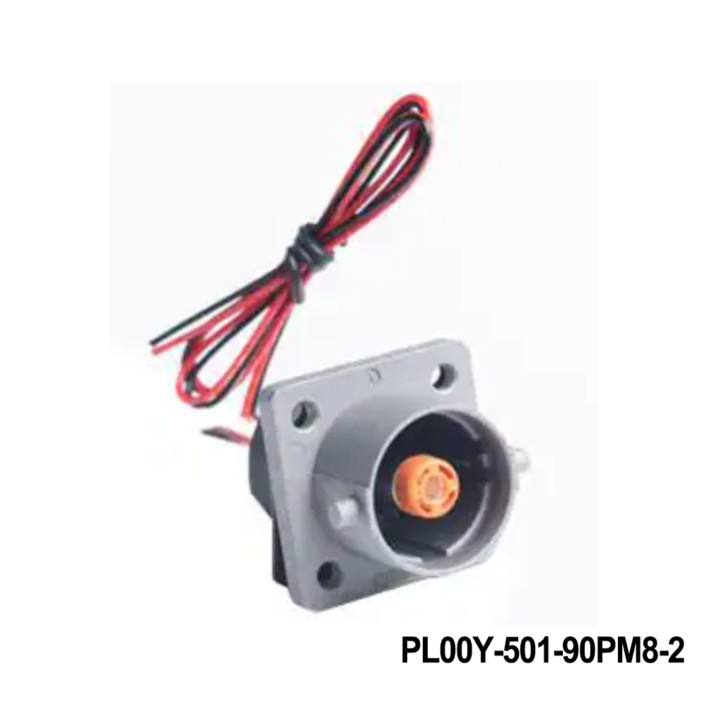Amphenol Technical Products PL00Y-501-90PM8-2 EV Connectors POWERLOK 14MM G2 1POS RCPT FLA