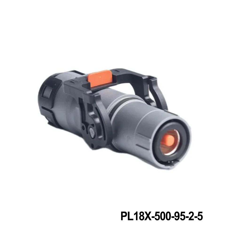 Amphenol Technical Products PL18X-500-95-2-5 EV Connectors POWERLOK 14MM G2 1POS STRAIGHT PLUG FOR 95MM X KEYING WITHOUT HVIL