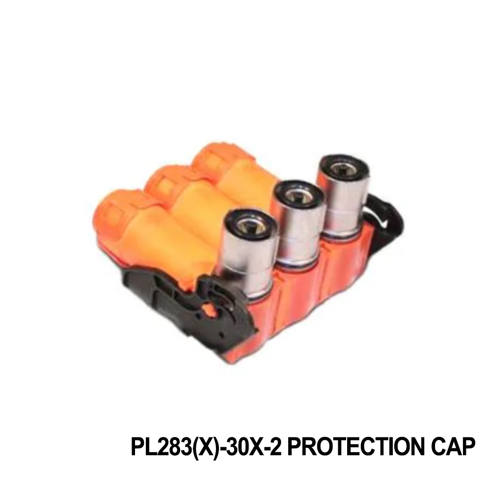 Amphenol Technical Products PL283(X)-30X-2 PROTECTION CAP EV Connectors POWERLOK 10MM G2 3POS 90D PLUG PROTECTION CAP