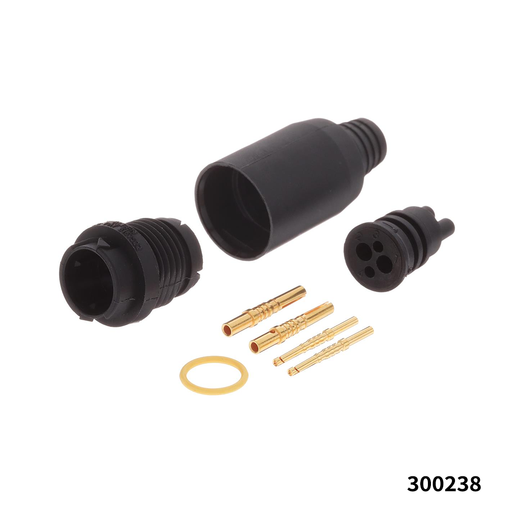 Amphenol Alden Products 300238 EV Connectors Over Mold Solder Cup Kit CM 2+2P 16-22AW