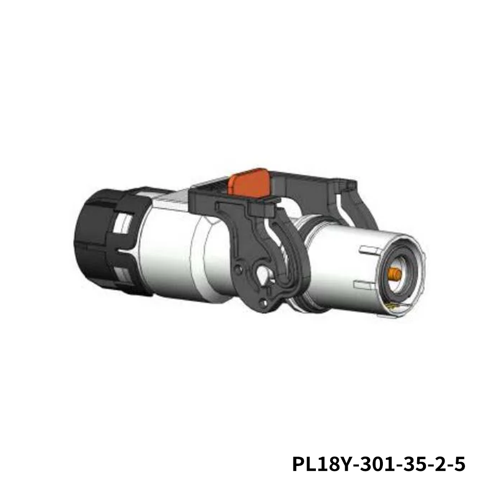 Amphenol Technical Products PL18Y-301-35-2-5 EV Connectors POWERLOK 10MM G2 1POS STRAIGHT