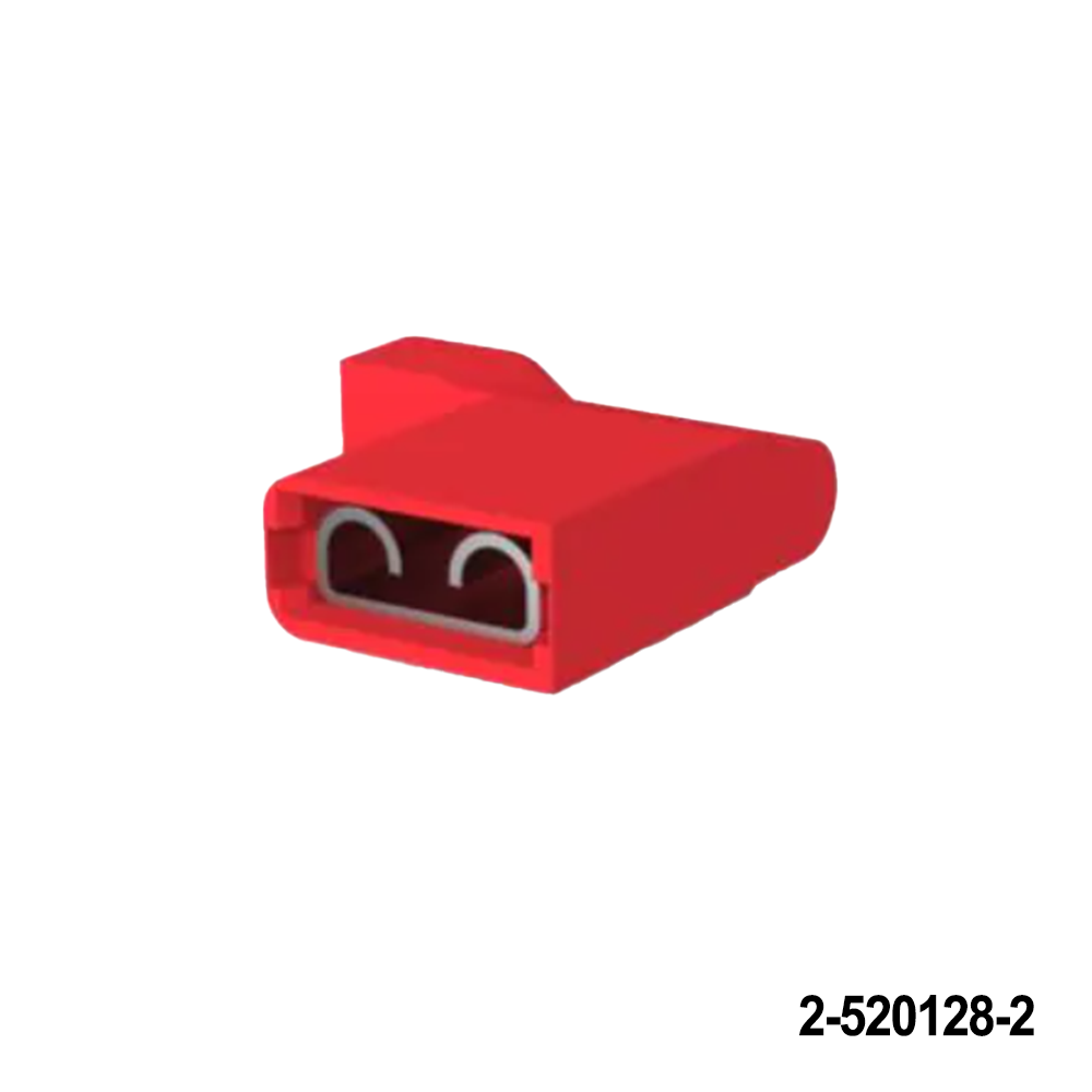 TE Connectivity / AMP 2-520128-2 Terminals .250 FASTON 22-18 Reel of 2200