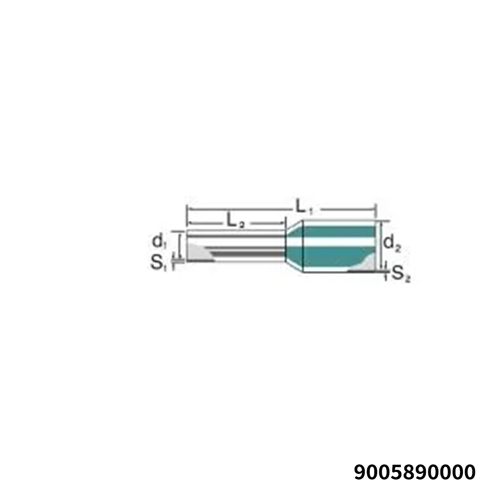 Weidmuller 9005890000 Terminals H1,5/14D SW BD GSP