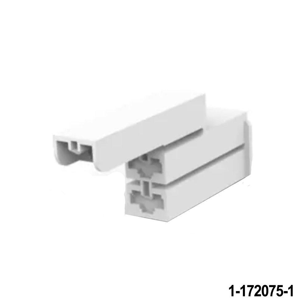 TE Connectivity / AMP 1-172075-1 Terminals 187 POSITIVE LOCK REC HSG 3P