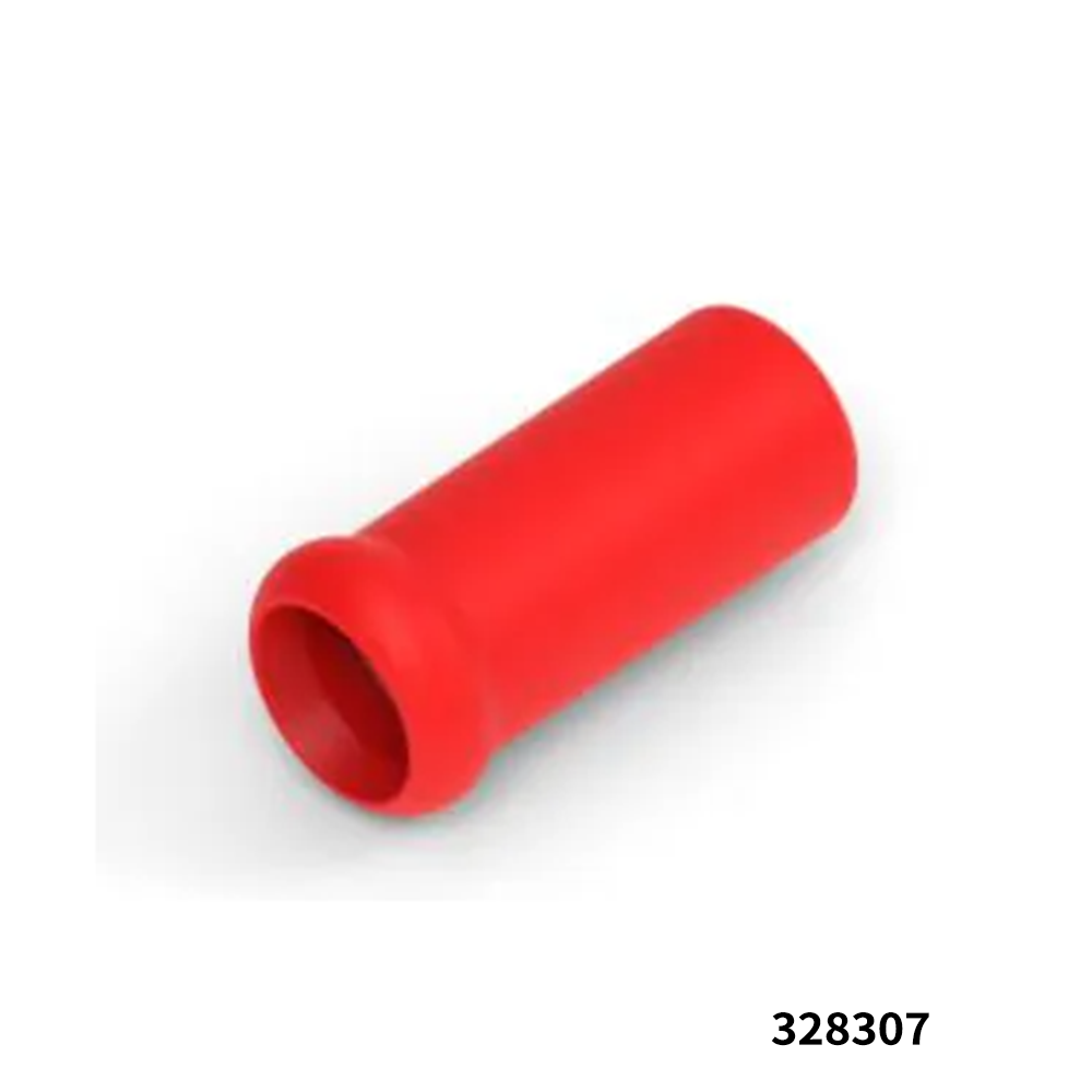 TE Connectivity 328307 Terminals STRIPPED WIRE CAP red