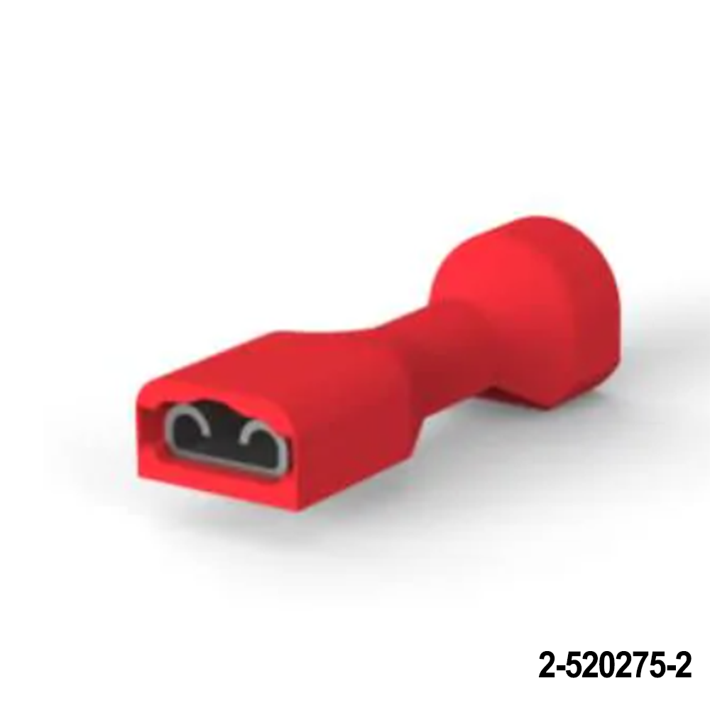 TE Connectivity / AMP 2-520275-2 Terminals FLAG .187X.032 22-18