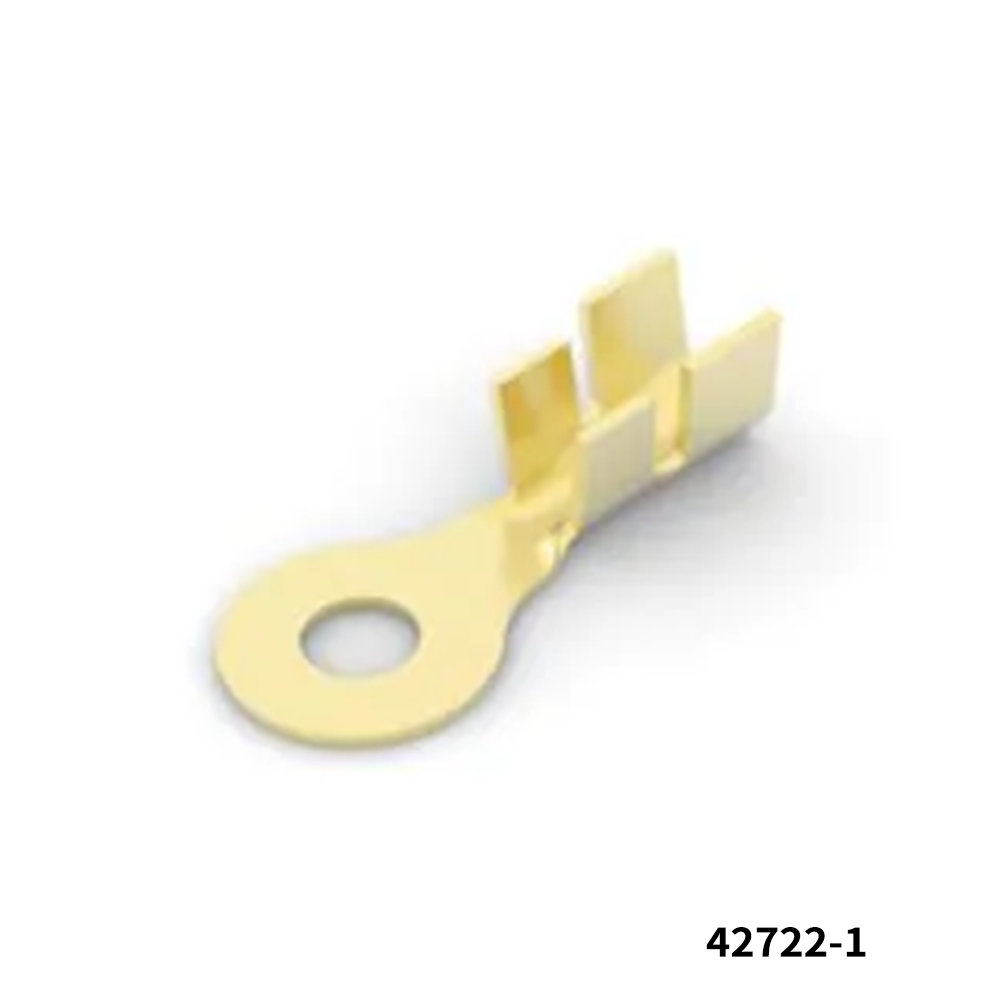 TE Connectivity / AMP 42722-1 Terminals RING IS 12-10 10 Reel of 3000