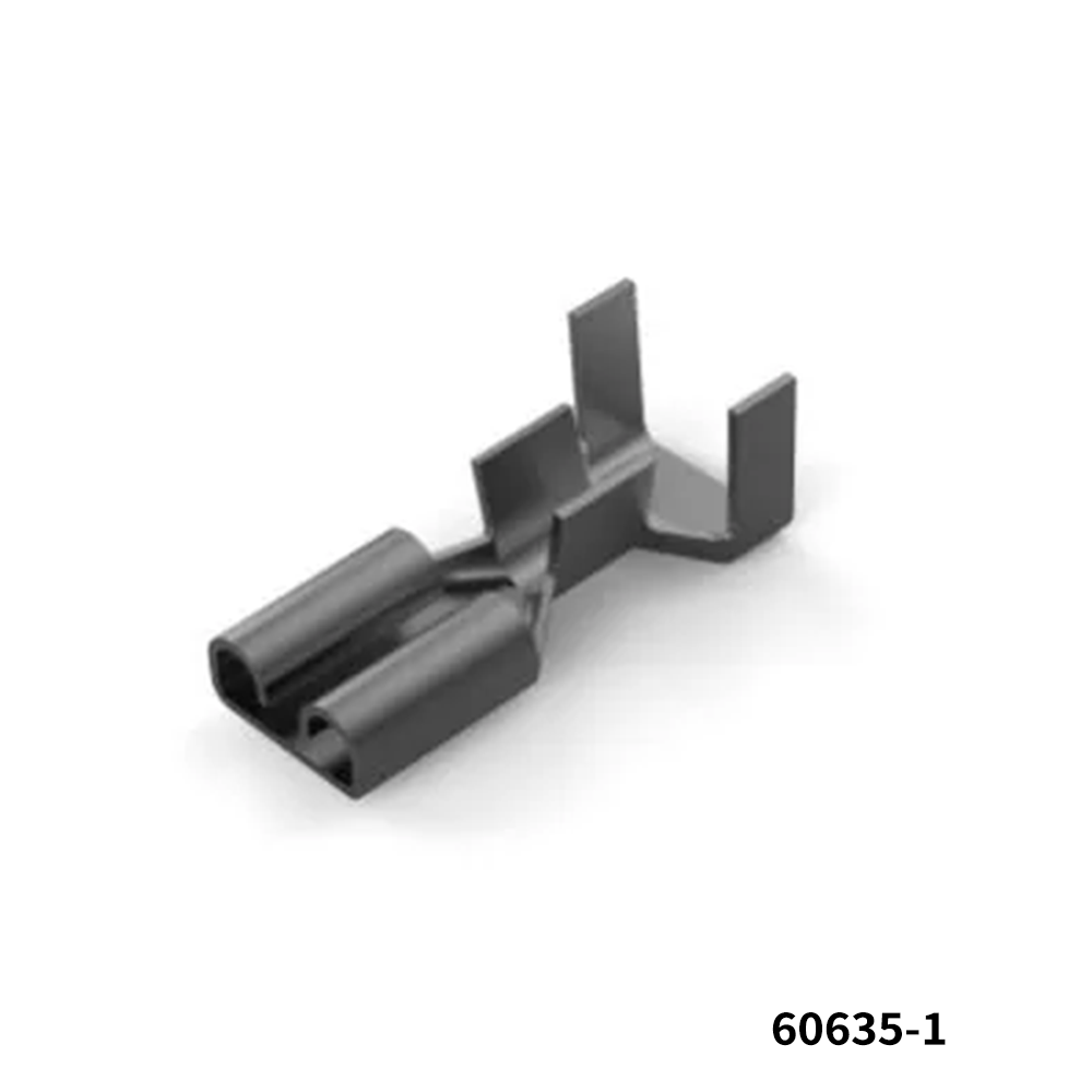 TE Connectivity / AMP 60635-1 Terminals .250 FAST REC 14-10 Reel of 6000