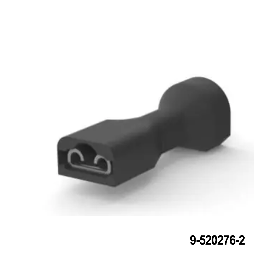 TE Connectivity / AMP 9-520276-2 Terminals 187 ULTRA-FAST RCPT 16-14 TPBR