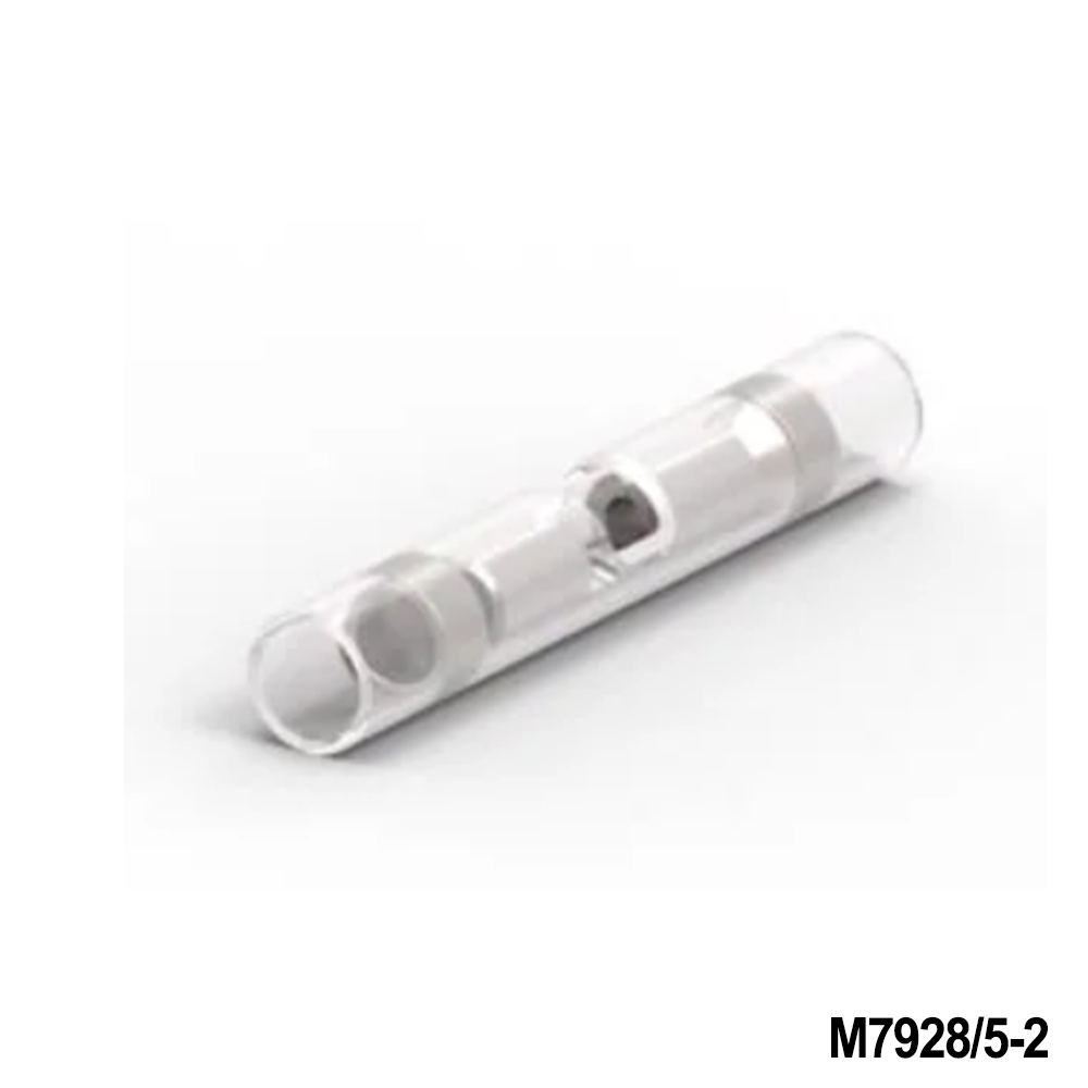 TE Connectivity M7928/5-2 Terminals SPLICE BUTT PIDG 24-20; TAPE