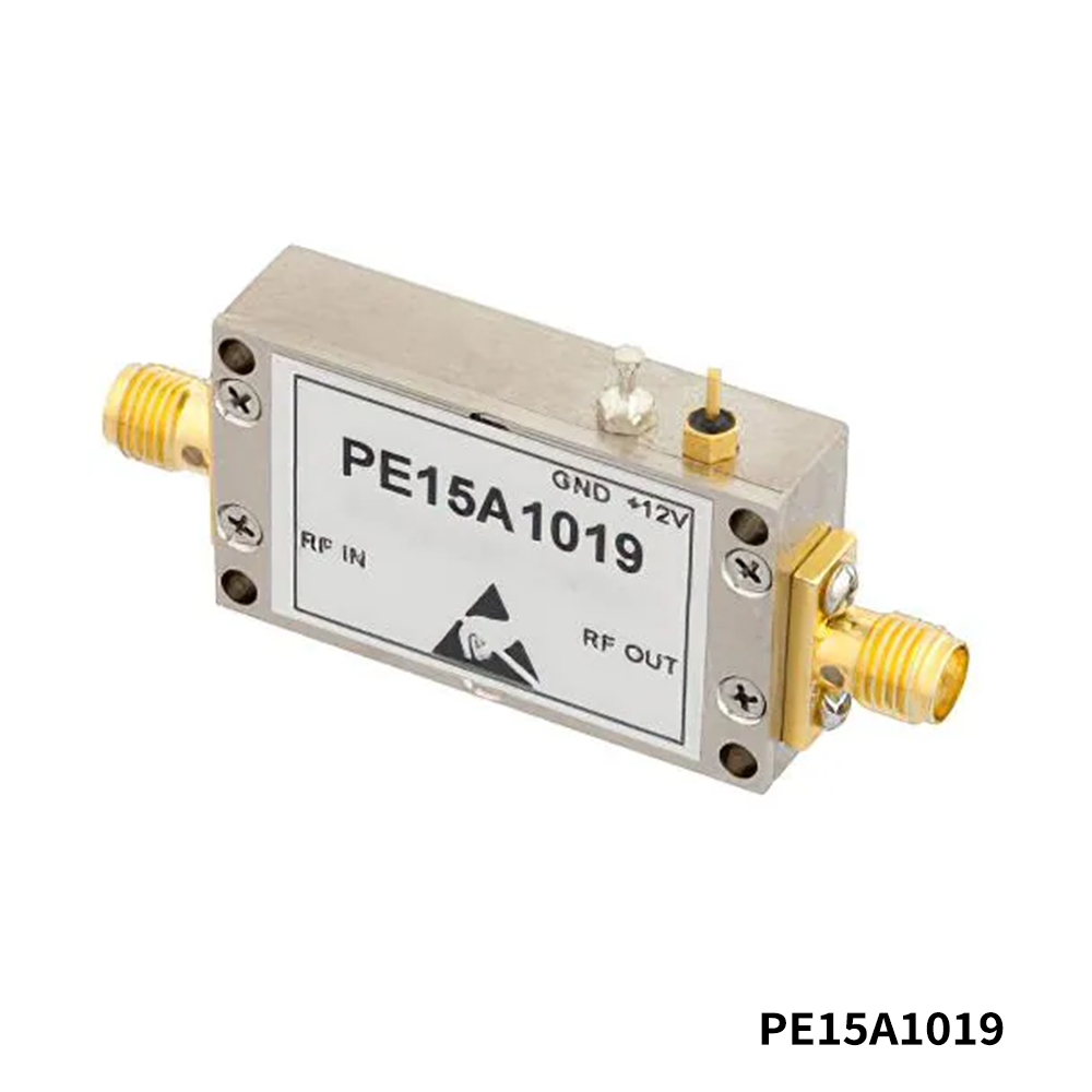 Pasternack PE15A1019 RF Amplifier 40 dB Gain, 25 dBm IP3, 0.8 dB NF, 11 dBm P1dB, 1 GHz to 2 GHz, Low Noise High Gain Amplifier SMA