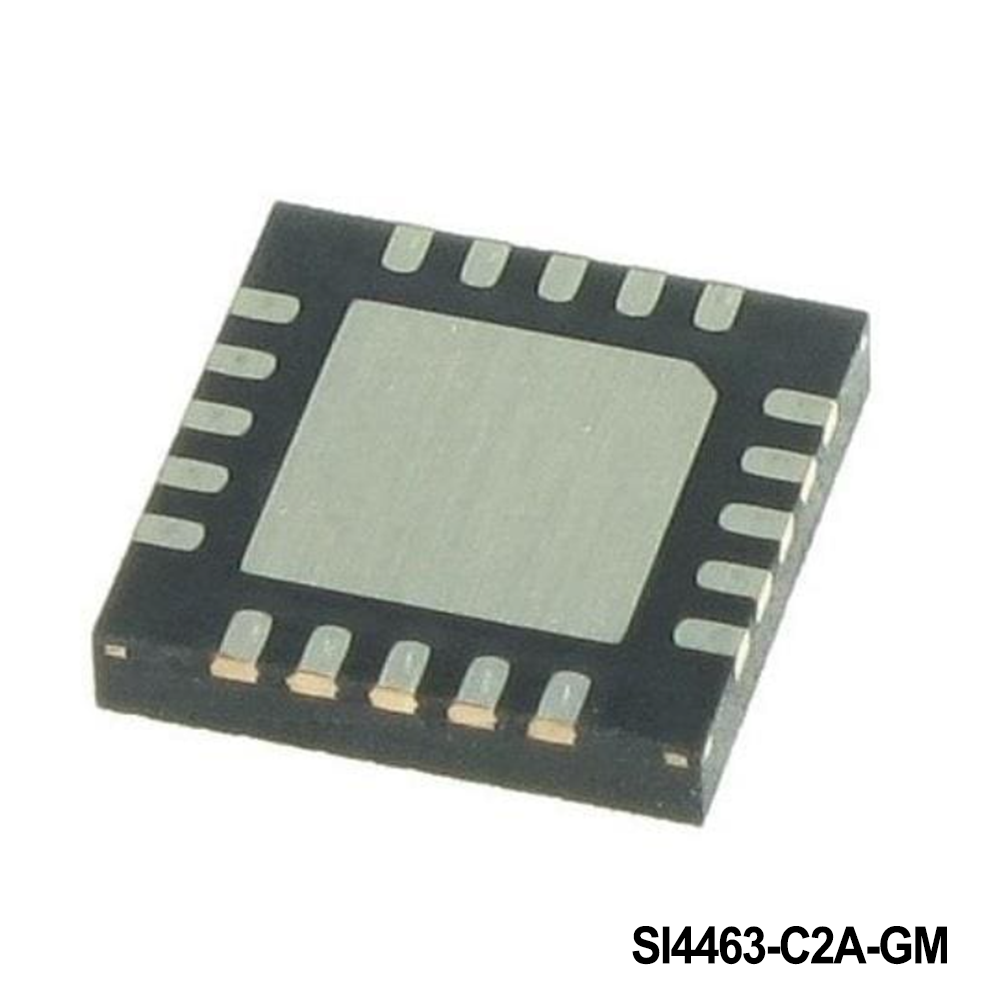 Silicon Labs SI4463-C2A-GM RF Transceiver TXRX SubG +20/-116dBm