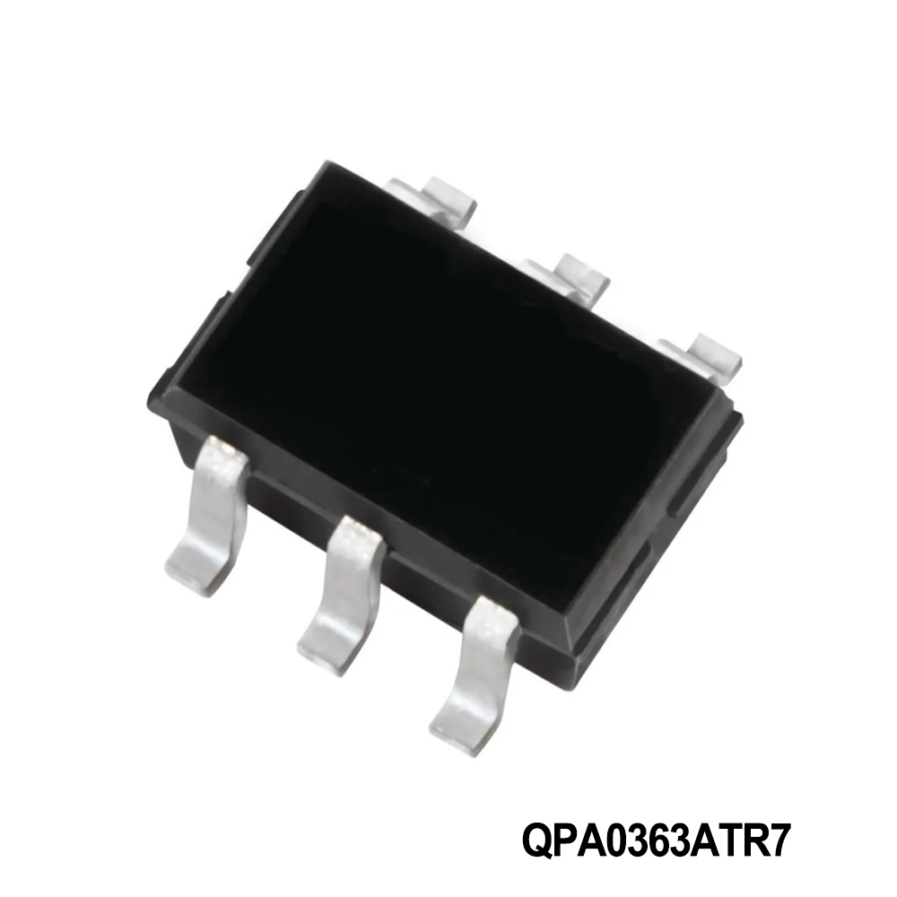 Qorvo QPA0363ATR7 RF Amplifier DC-5GHz NF 2.85dB Gain 16.9dB