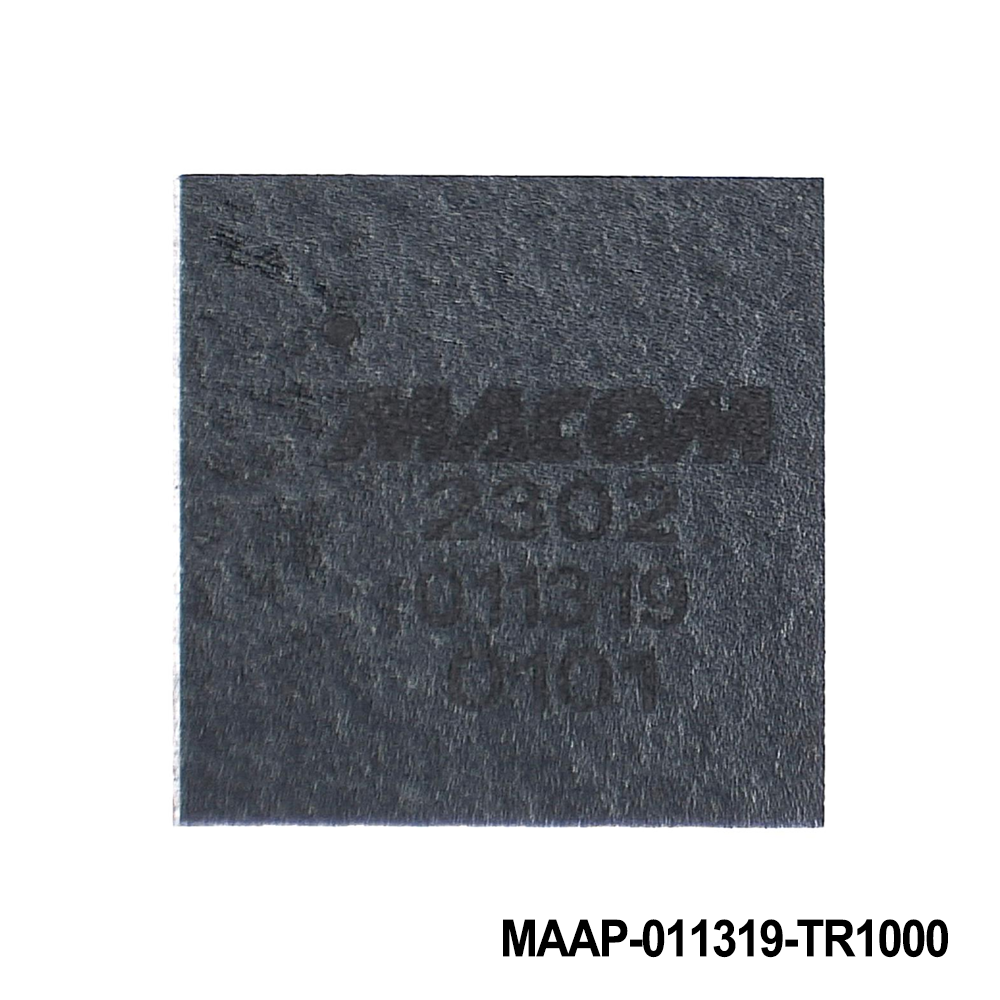 MACOM MAAP-011319-TR1000 RF Amplifier Amplifier, 24-30 GHz, 0.5W, 4mm24 AQFN
