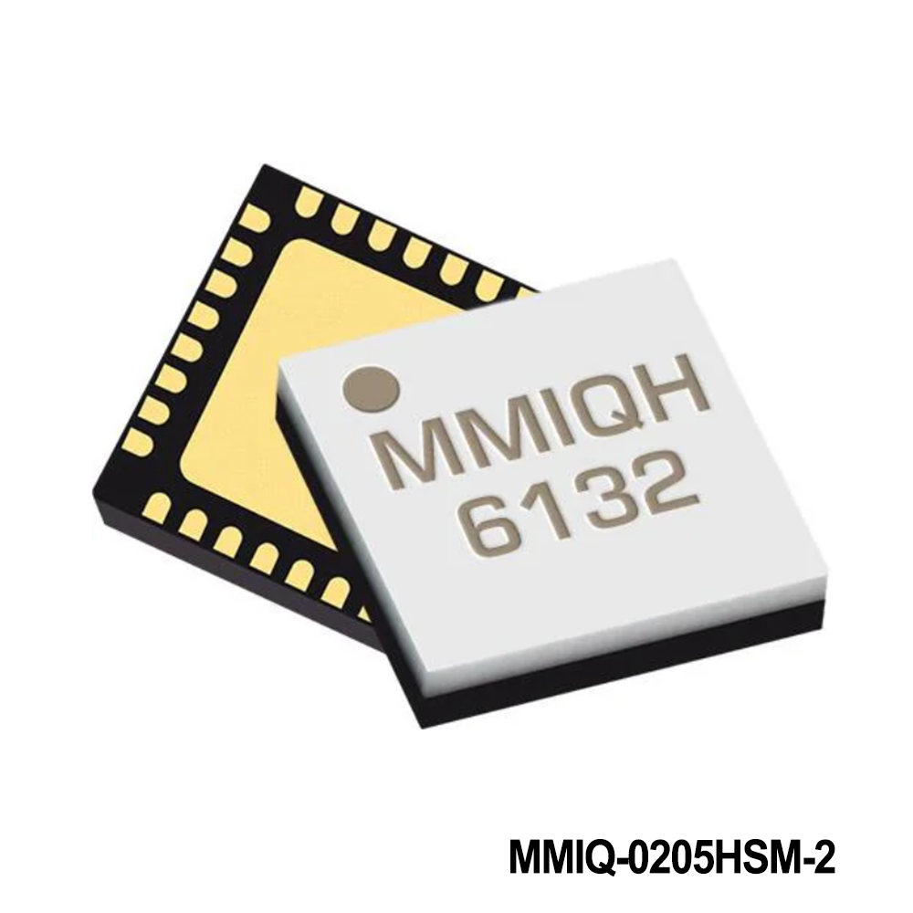 Marki Microwave MMIQ-0205HSM-2 RF Mixer The MMIQ-0205HSM is a miniaturized, surface-mount multi-octave 1.75-5.0 GHz IQ mixer. It features matched double balanced mixers connected with an integrated LO hybrid and RF power divider. It can be used for either upconversion or downconversion.