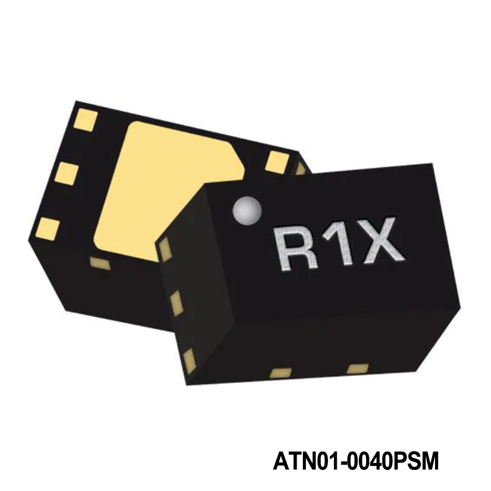 Marki Microwave ATN01-0040PSM Attenuators The ATN01-0040PSM is a surface mount GaAs MMIC 1dB attenuator in a DFN package. This attenuator is an ideal solution for attenuating a signal and can be used in a wide range of applications.