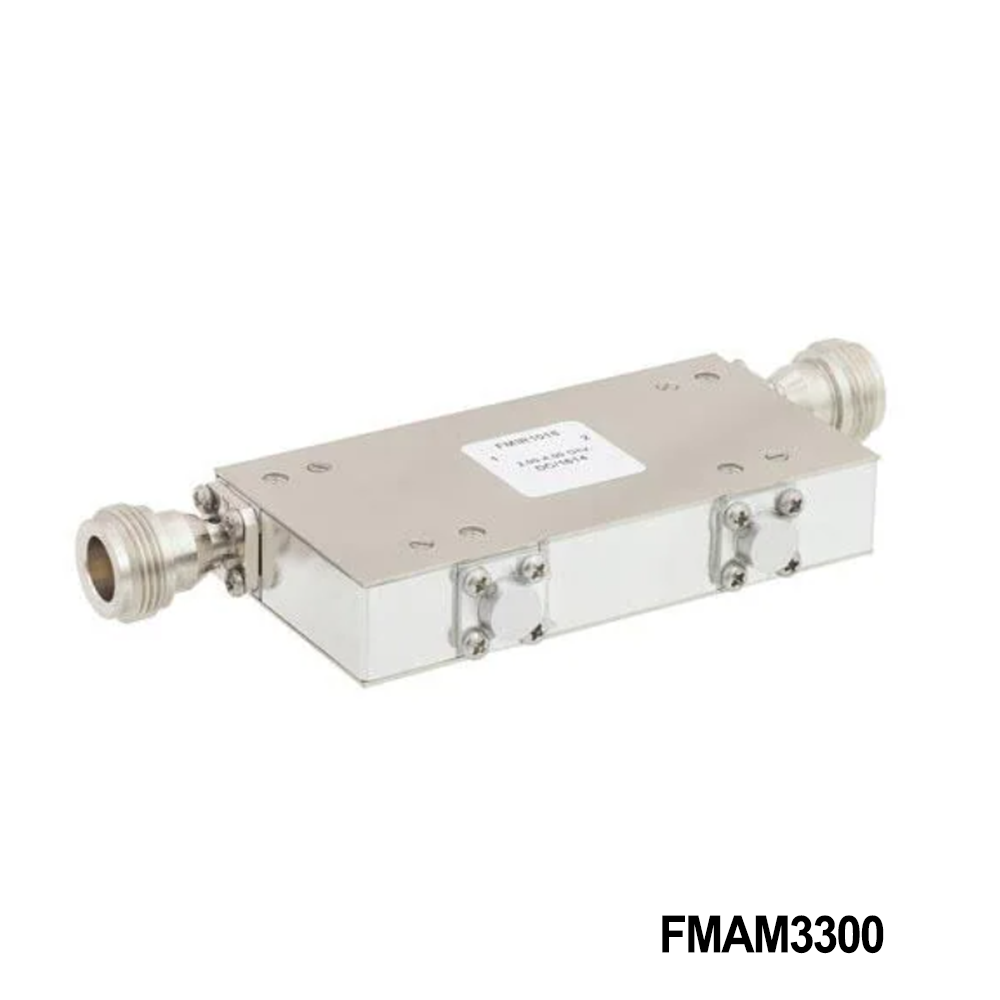 Fairview Microwave FMIR1018 RF Isolators Dual Junction Isolator N Female with 40 dB Isolation from 2 GHz to 4 GHz Rated to 50 Watts