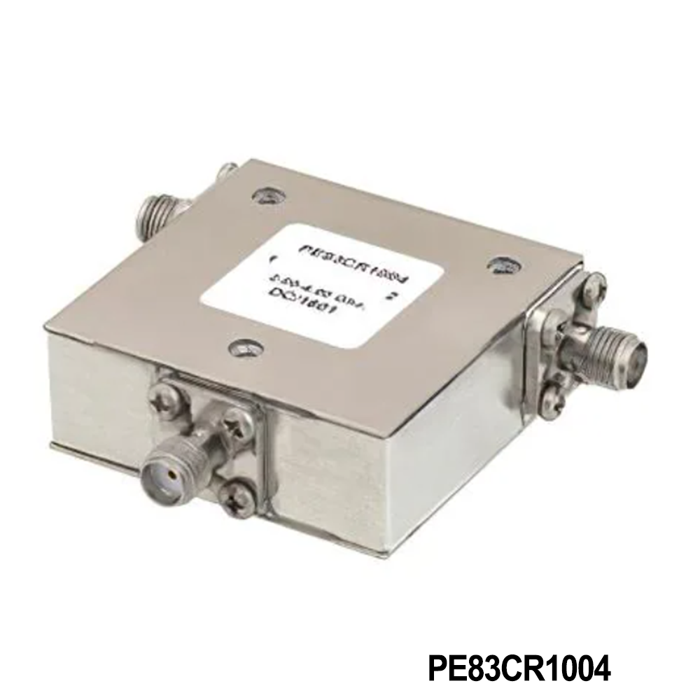 Pasternack PE83CR1004 RF Circulators High Power Circulator with 20 dB Isolation from 2 GHz to 4 GHz, 100 Watts and SMA Female