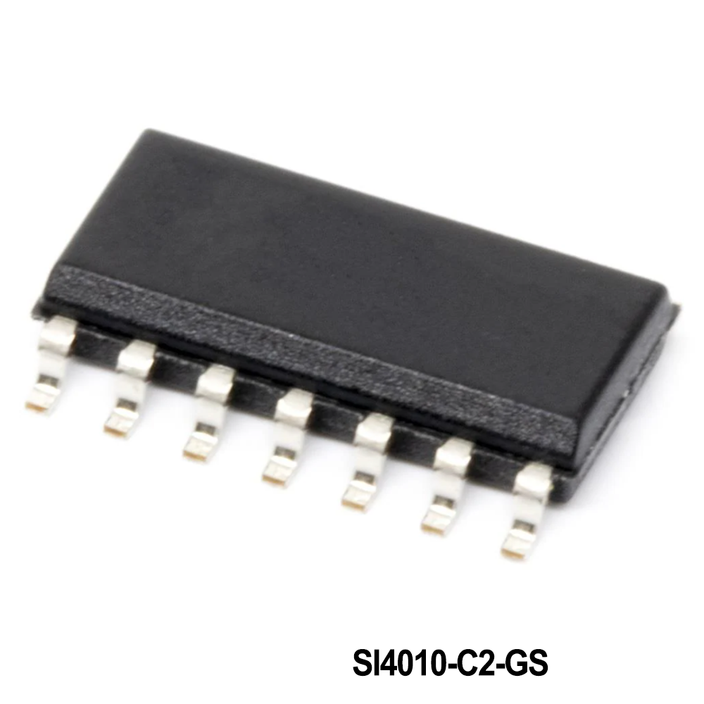 Silicon Labs SI4010-C2-GS RF System on a Chip - SoC 8051 Sub-GHz RF transmitter