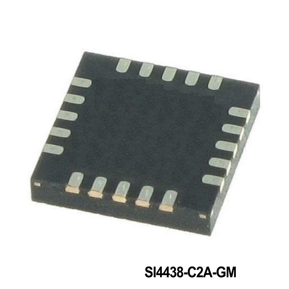 Silicon Labs SI4438-C2A-GM RF Transceiver +20/-124 dBm sub-GHz Transceiver