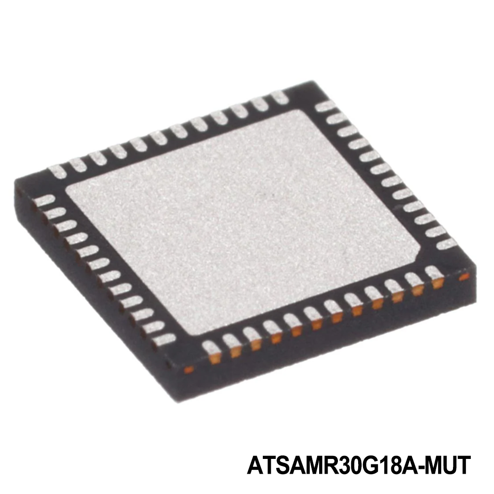 Microchip Technology ATSAMR30G18A-MUT RF System on a Chip - SoC 48 PIN SiP 256K MCU + 802.15.4 Sub-Ghz Radio