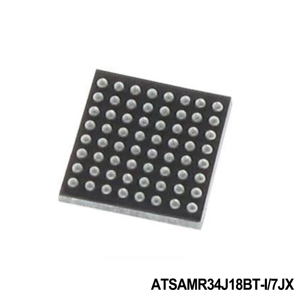 Microchip Technology ATSAMR34J18BT-I/7JX RF System on a Chip - SoC MCU with LoRA Tranceiver with USB and 256KB Flash