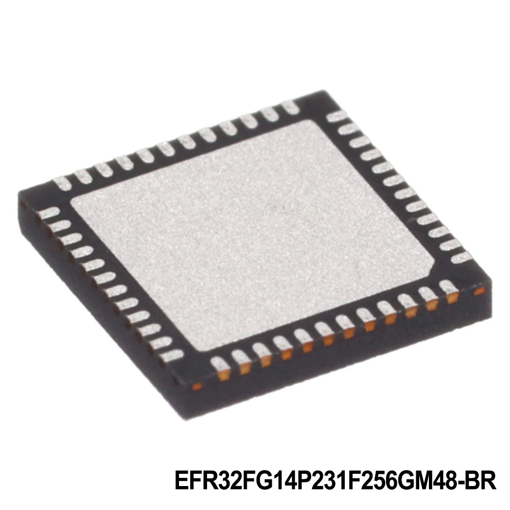 Silicon Labs EFR32FG14P231F256GM48-BR RF System on a Chip - SoC Flex Premium SoC QFN48 sub-GHz 19.5 dB proprietary 256 kB 32 kB (RAM) 31GPIO SoC