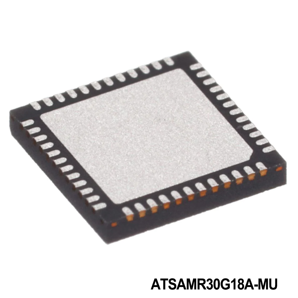 Microchip Technology ATSAMR30G18A-MU RF System on a Chip - SoC 48 PIN SiP 256K MCU + 802.15.4 Sub-Ghz Radio