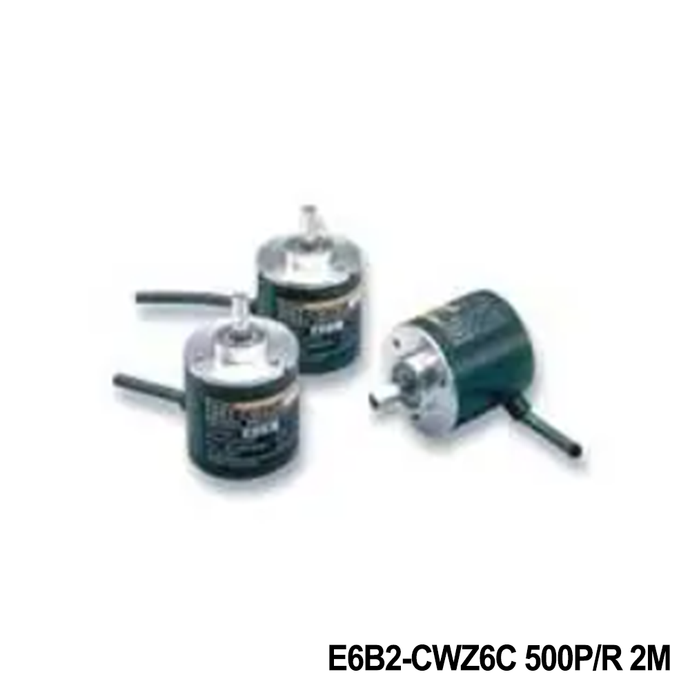 Omron Automation and Safety E6B2-CWZ6C 500P/R 2M Encoders INC 5-24VDC OPEN ABZ PHASE