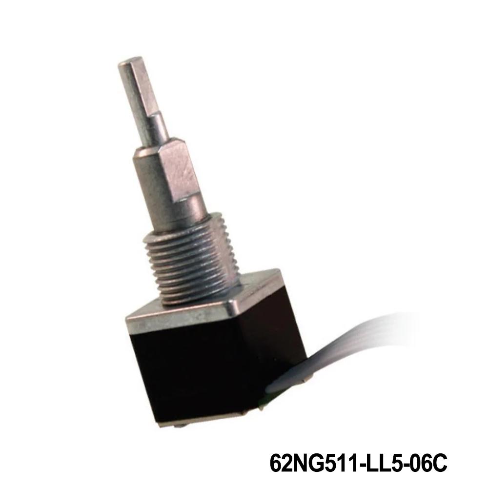 Grayhill 62NG511-LL5-06C Encoders 5V 11dg 32ps 6in cbl Leaf/spring Low Trq
