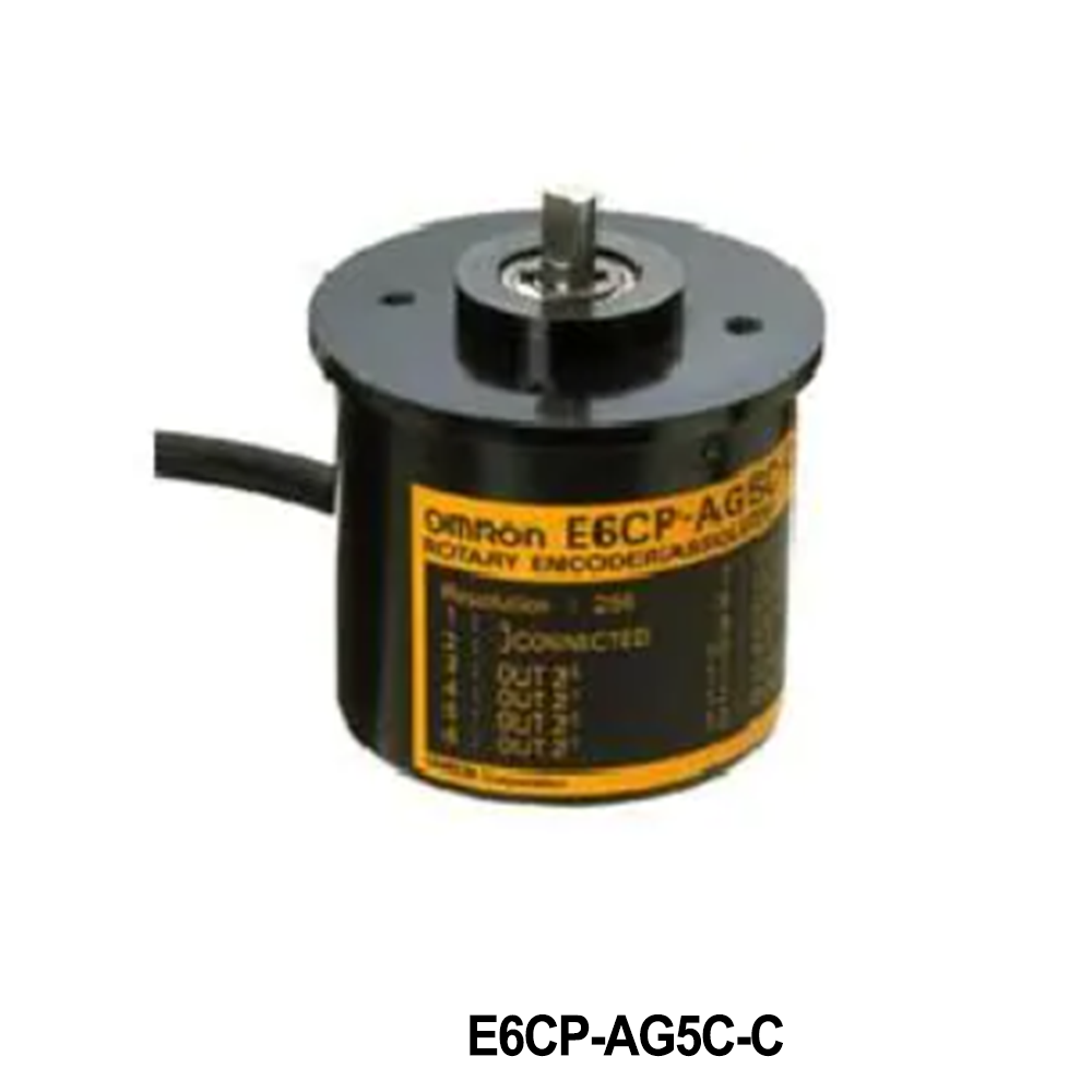 Omron Automation and Safety E6CP-AG5C-C Encoders ABS 12-24VDC OPEN 8-BIT GREY