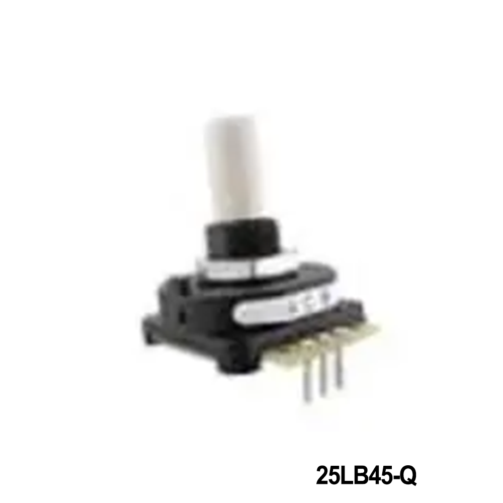 Grayhill 25LB45-Q Encoders Encoder Black 45 deg quadrature 8 Pos
