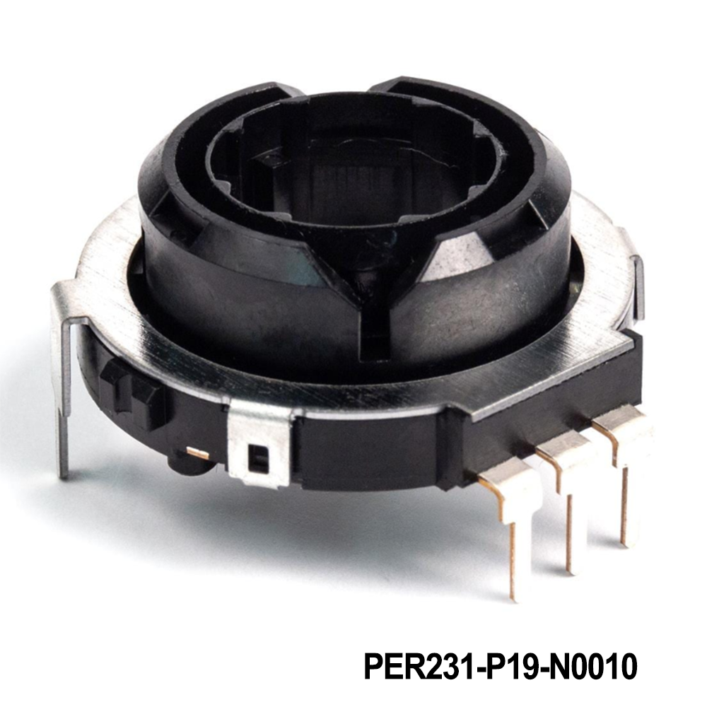Bourns PER231-P19-N0010 Encoders 23mm Low Profile Increment-Ring Encoder