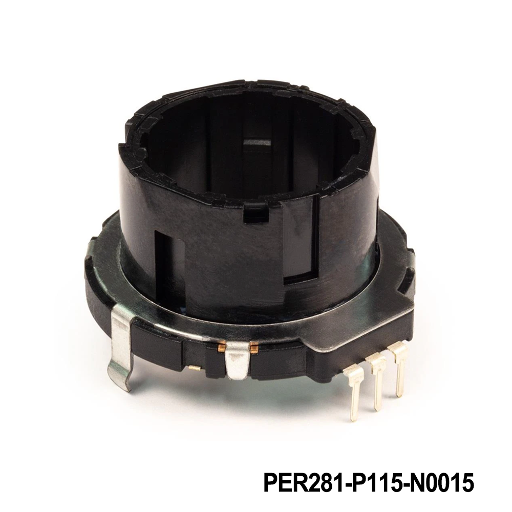 Bourns PER281-P115-N0015 Encoders 28mm Low Profile Increment-Ring Encoder