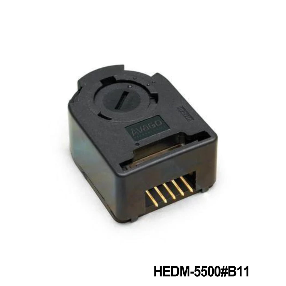 Broadcom / Avago HEDM-5500#B11 Encoders 2 Channel 1000 CPR 4mm Film CW
