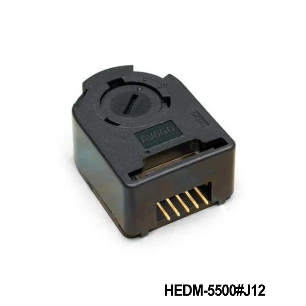 Broadcom / Avago HEDM-5500#J12 Encoders 2 Channel 1024 CPR 6mm Film CW