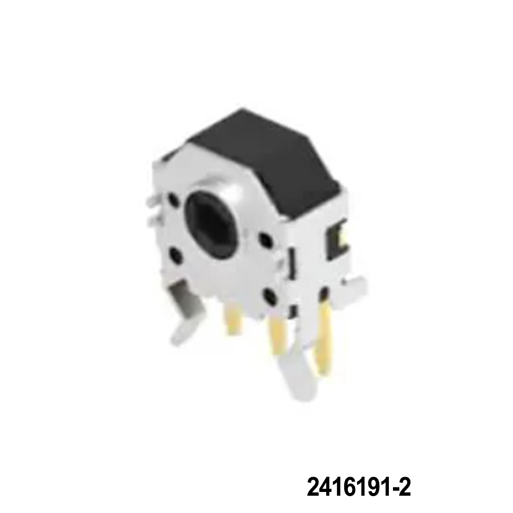 TE Connectivity 2416191-2 Encoders Miniature Encoder, 30gf