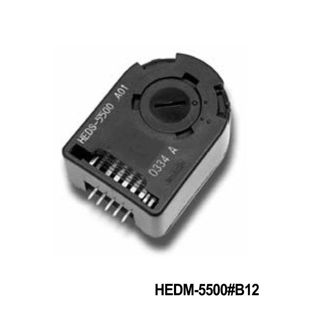 Broadcom / Avago HEDM-5500#B12 Encoders 2 Channel 1000 CPR 6mm Film CW
