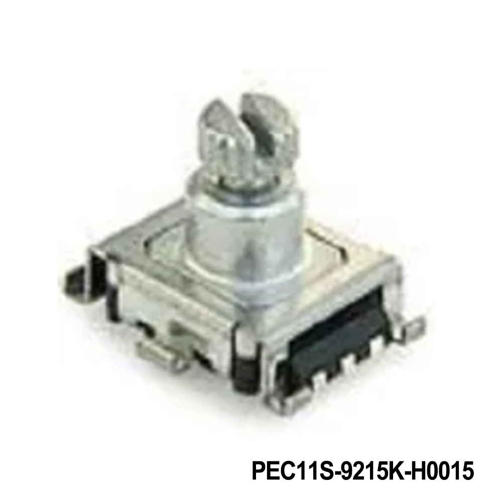 Bourns PEC11S-9215K-H0015 Encoders 15 MM SHAFT W/SWITCH 2 DET