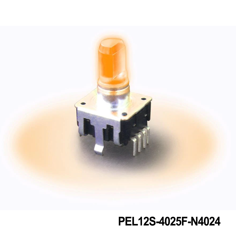 Bourns PEL12S-4025F-N4024 Encoders Orange LED Flatted